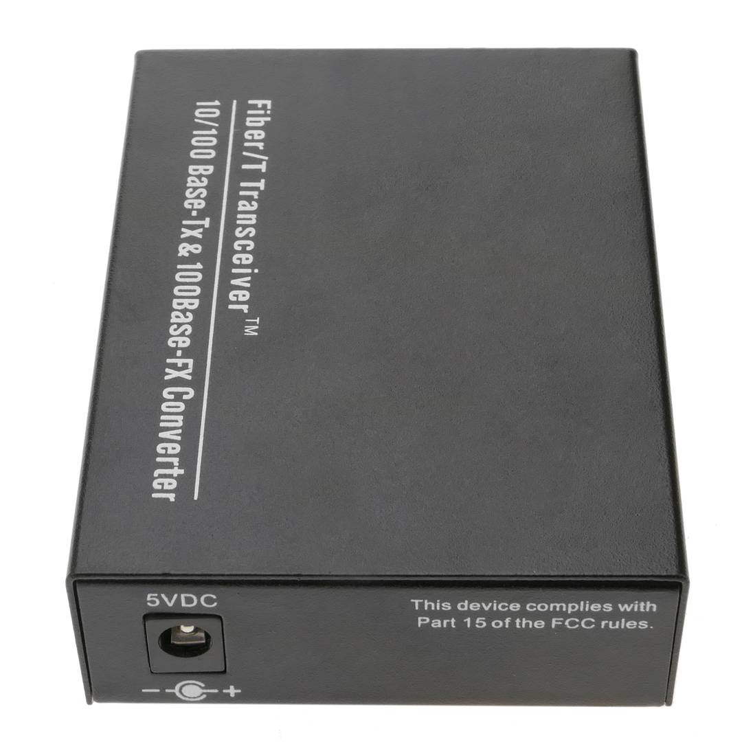 Convertitore di 100 Mbps in fibra ottica monomodale ST duplex RJ45 a 1310nm 40 km