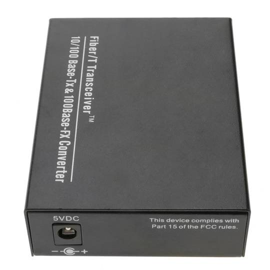 Convertitore di 100 Mbps in fibra ottica monomodale ST duplex RJ45 a 1310nm 40 km