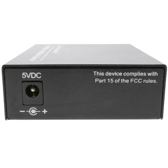 Convertidor de fibra óptica 1000 Mbps monomode de SC a RJ45 a 10 Km