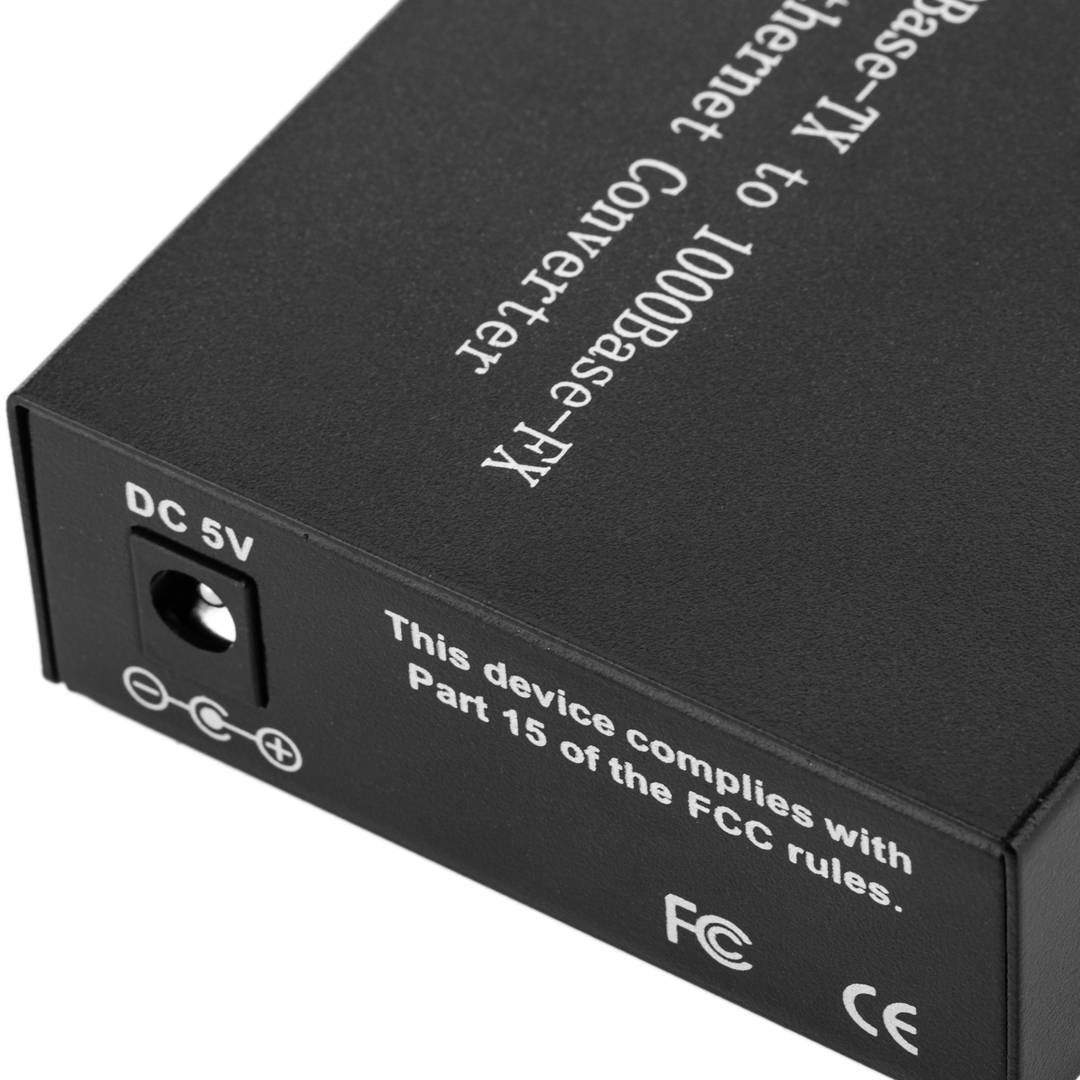 PC/タブレット PC周辺機器 Fiber Converter 1000 Mbps single mode SC to RJ45 20Km - Cablematic