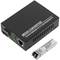 Glasfaser Konverter 1000 Mbps Multimode LC zu RJ45 bei 550m