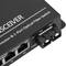 Convertitore di fibra ottica 100Mbps monomodale 4 RJ45 SC 1310nm duplex 40 km