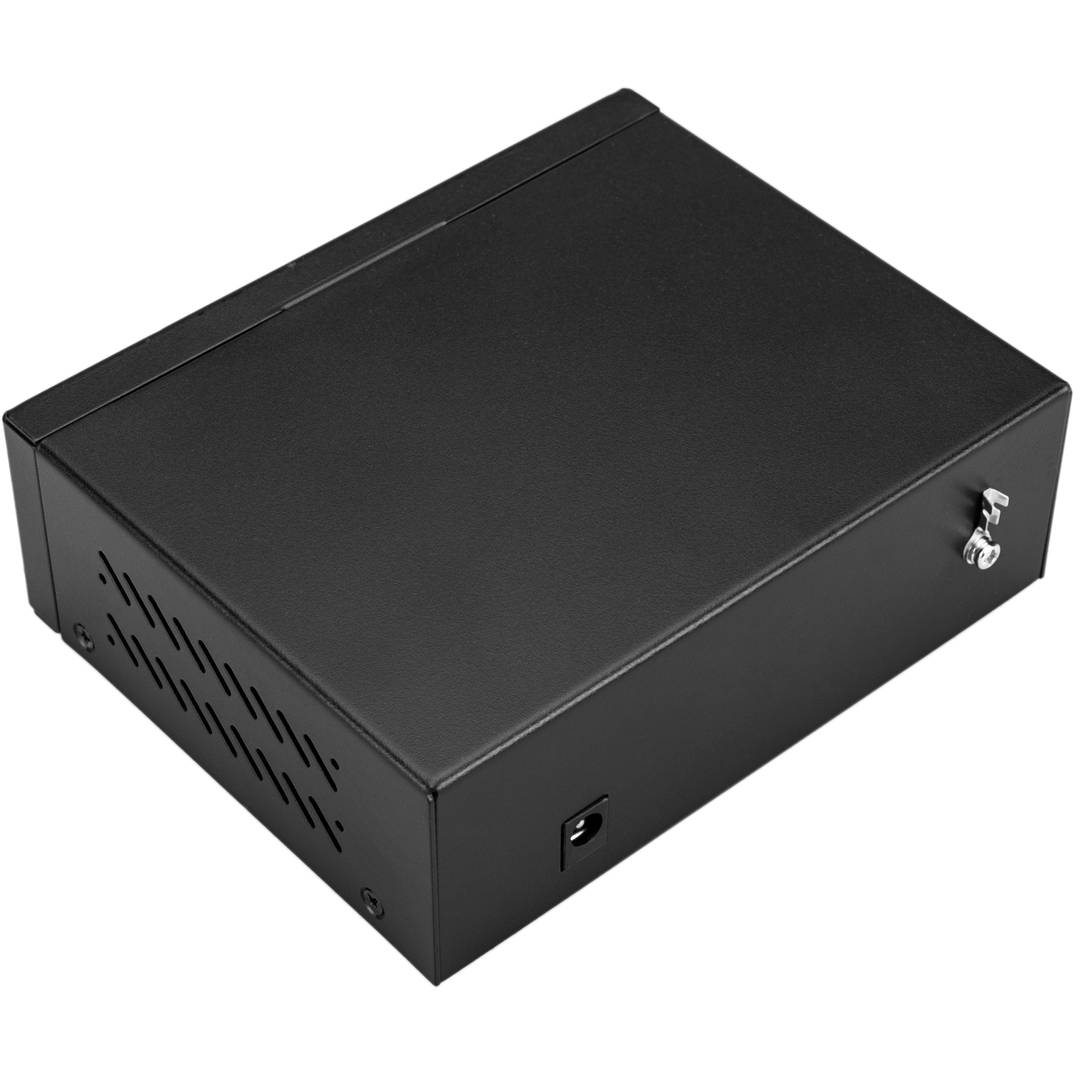 100 Mb / s jednomodowy konwerter światłowodowy 4xRJ45 SC 1310nm simplex 40 km
