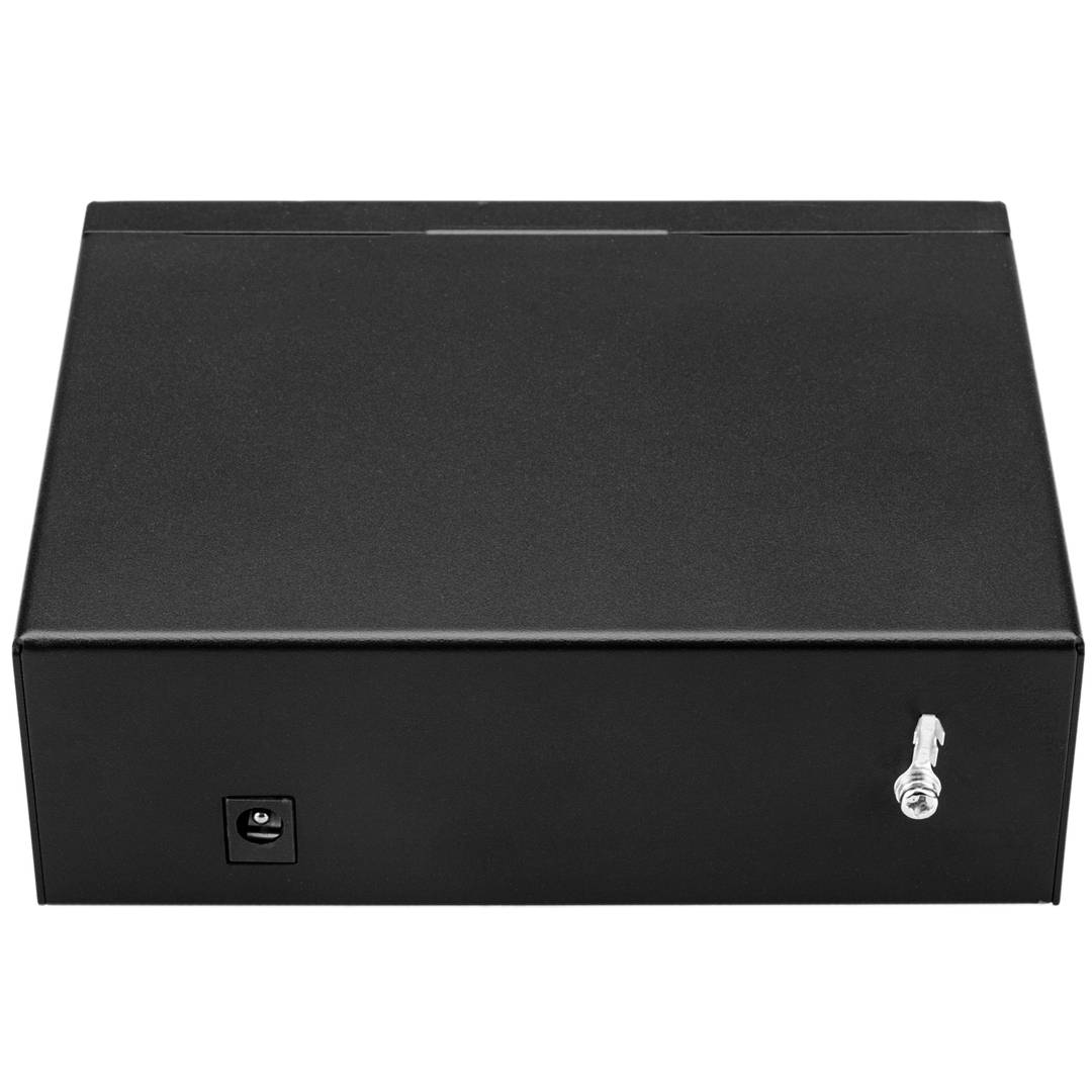 100 Mb / s jednomodowy konwerter światłowodowy 4xRJ45 SC 1310nm simplex 40 km