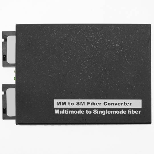 Jednokierunkowy konwerter światłowodowy 100 Mbps Wielomodowy SC 2KM na Jednomodowy SC 20Km