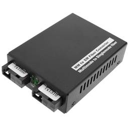 Convertitore in fibra ottica unidirezionale da 1000 Mbps Multimode SC 2KM a Singlemode SC 20Km