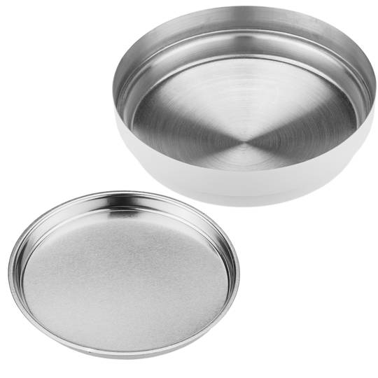 Urna per ceneri crematoria Memoria funebre Vaso di metallo bianco 160x225 mm modello di impronta modello di impronta