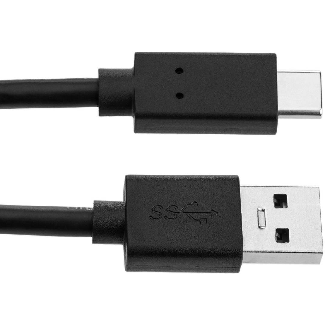 2 câbles USB-A 3.0 femelle - USB-C mâle, USB-C