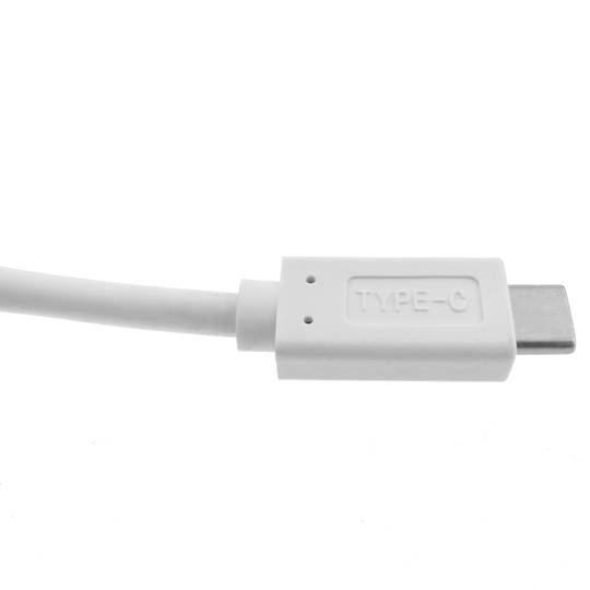 Cable USB-C a USB 3.0 de 2 m, blanco