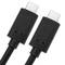 Cable USB tipo C 3.1 Gen 1 macho a macho 5 Gbps de 1 m