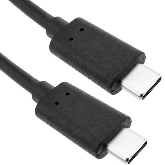 Cable USB tipo C 3.1 Gen 2 10Gbps con chip control de potencia E-Mark 20cm -