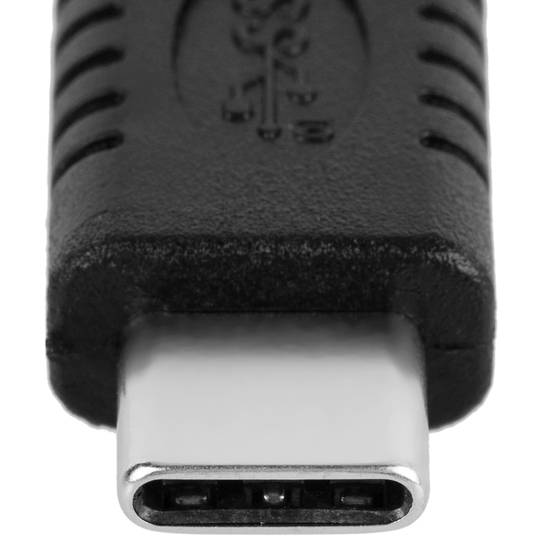 Adaptador USB 3.1 de tipus C mascle a mascle