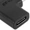 Adaptador de 90 graus USB 3.1 de tipus C mascle a femella