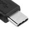 Adaptador de 90 graus USB 3.1 de tipus C mascle a femella