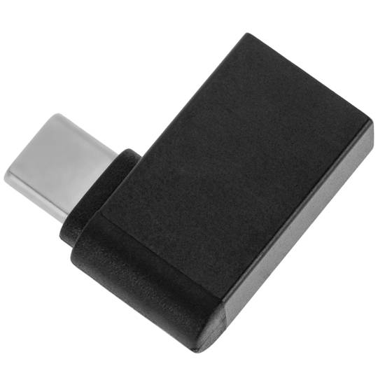 Adaptador de 90 grados USB 3.0 de tipo A hembra a USB tipo C macho