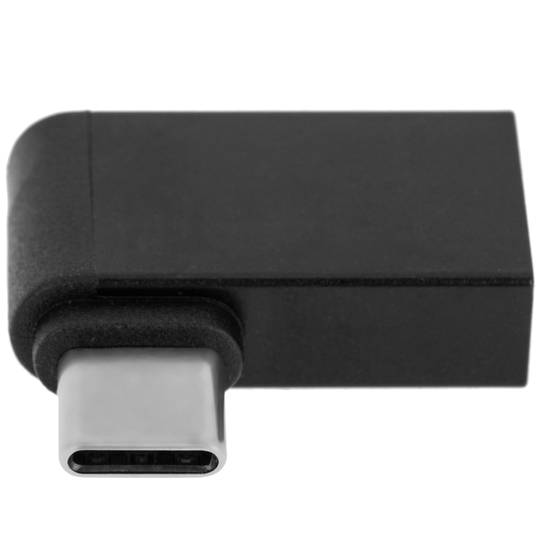 Adaptador de 90 grados USB 3.0 de tipo A hembra a USB tipo C macho