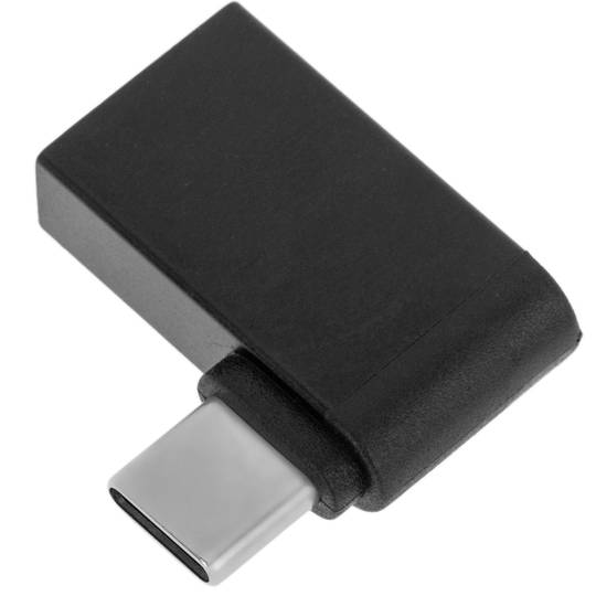 Adaptador de 90 grados USB 3.0 de tipo A hembra a USB tipo C macho