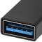 Adaptador OTG USB 3.0 USB-C Mascle a USB-A Femella negre