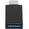 Adaptador OTG USB 3.0 USB-C Mascle a USB-A Femella negre