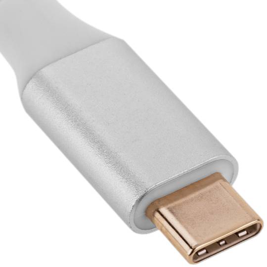 Conversor de USB 3.1 tipo C a VGA y USB-C y USB-A
