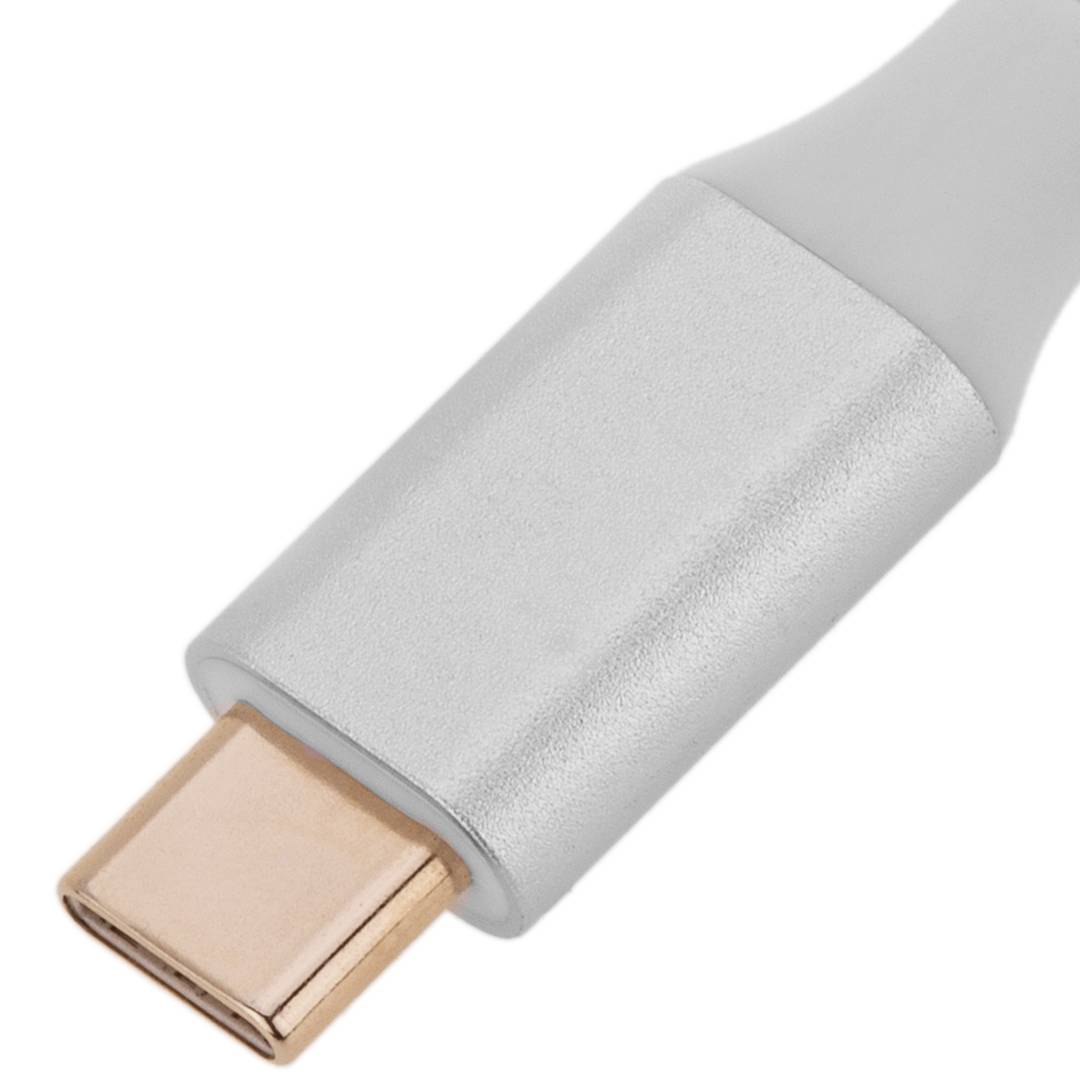 Conversor de USB 3.1 tipo C a VGA y USB-C y USB-A