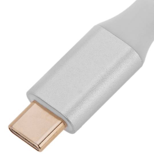 Conversor de USB 3.1 tipo C a VGA y USB-C y USB-A