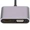 Konwerter USB 3.1 typu C na VGA i HDMI