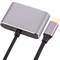 Konwerter USB 3.1 typu C na VGA i HDMI