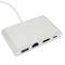 Convertisseur USB 3.1 type C vers HDMI et ethernet RJ45 et USB-A et USB-C