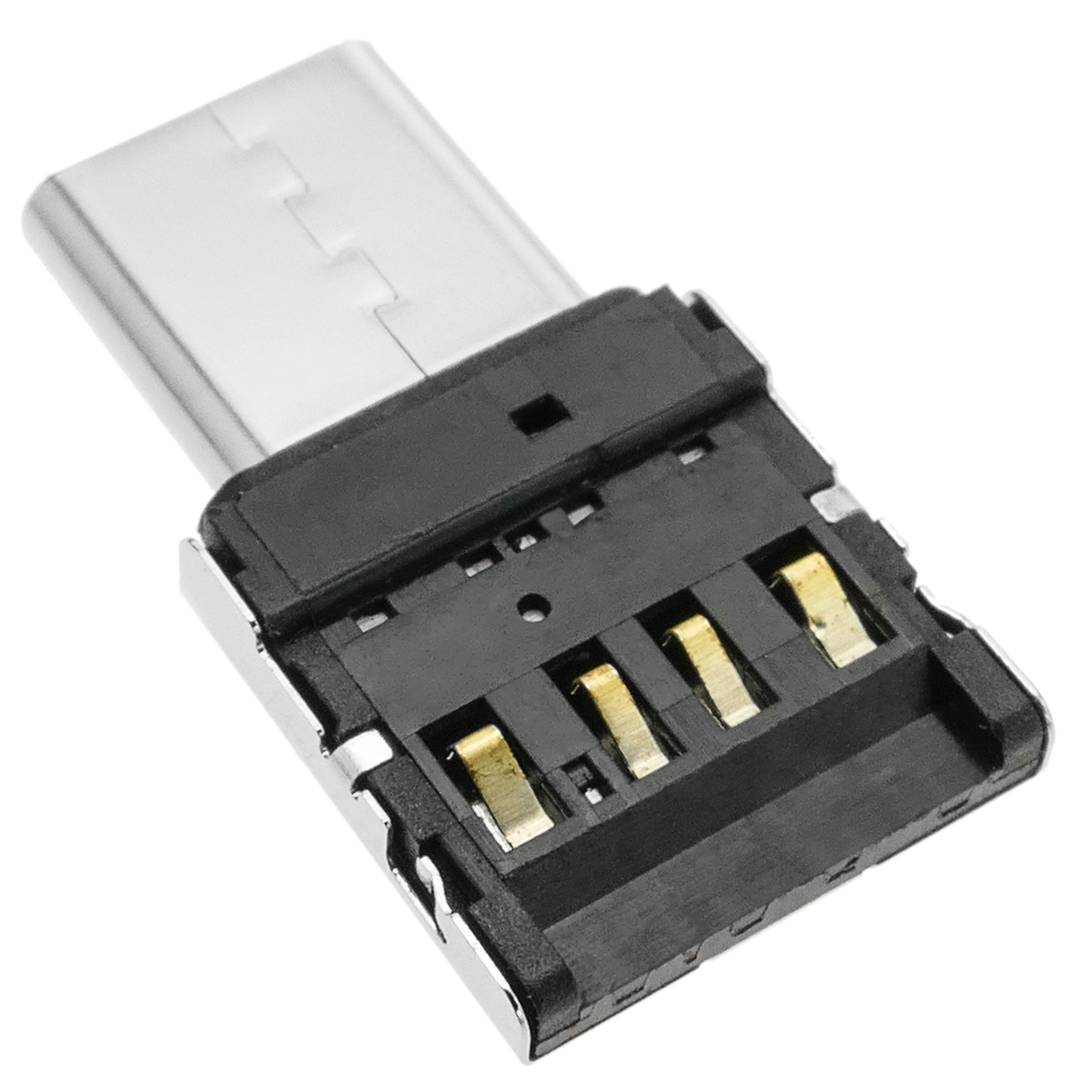 Adaptador OTG USB-C Macho a USB 2.0 Hembra