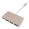 Concentrador USB tipus C 3.0 multiport 4 x USB 3.0