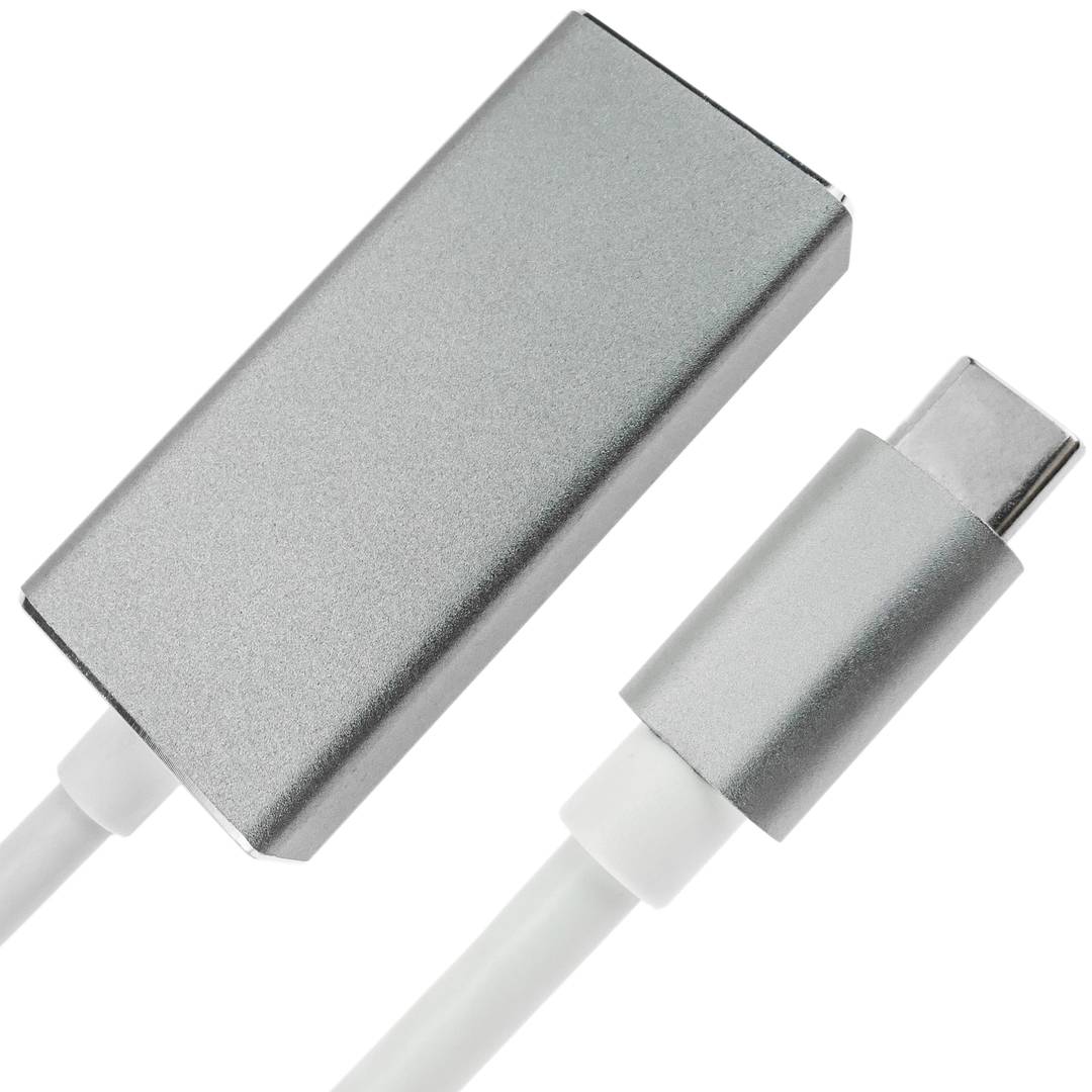 Kabel USB 3.1 C Stecker an mini DisplayPort weiblich Video Konverter 4K Ultra HD 60Hz C20CH 10cm
