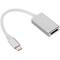 USB 3.1 C Man-vrouw DisplayPort-kabel 4K Ultra HD 60Hz 10cm video-omzetter
