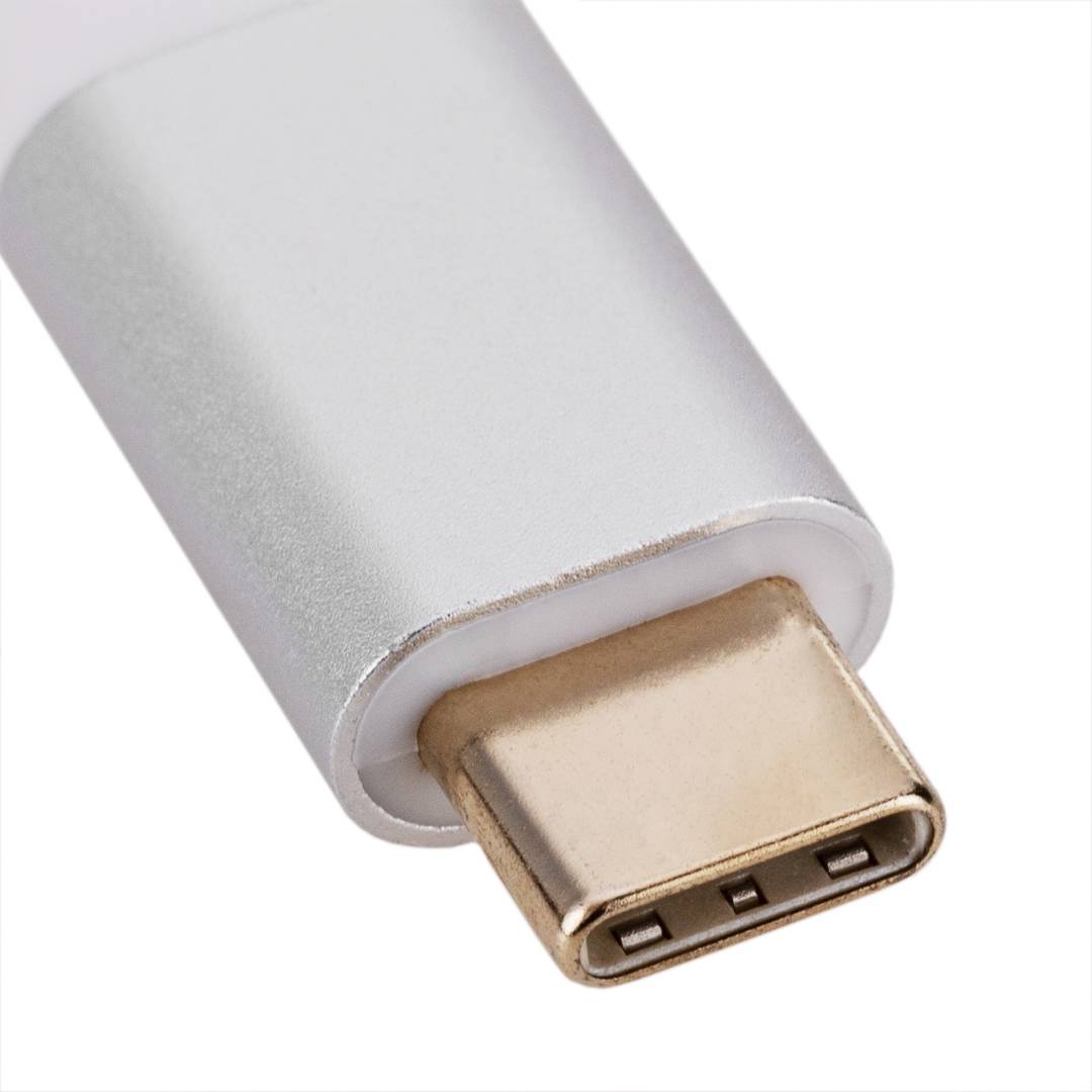 USB 3.1 C Man-vrouw DisplayPort-kabel 4K Ultra HD 60Hz 10cm video-omzetter