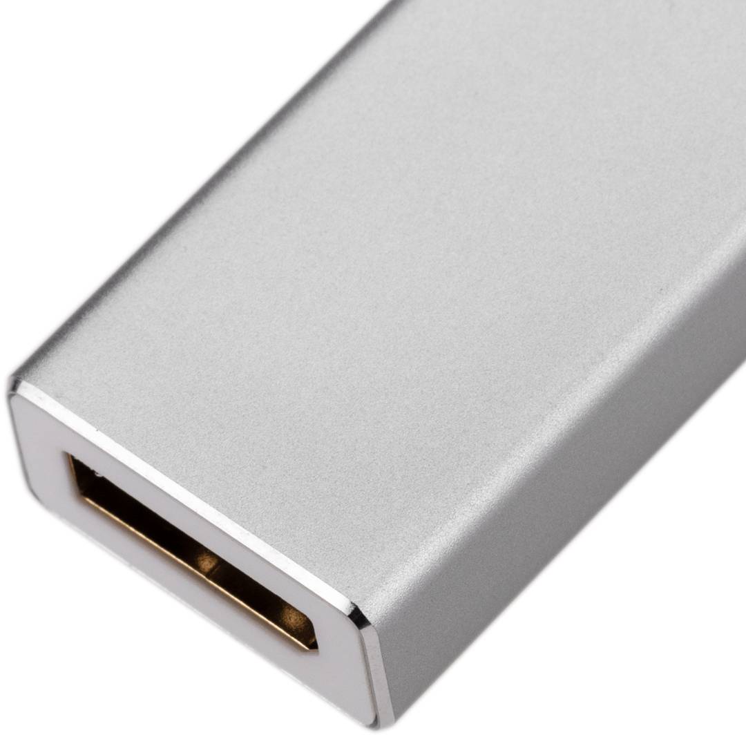 USB 3.1 C Man-vrouw DisplayPort-kabel 4K Ultra HD 60Hz 10cm video-omzetter