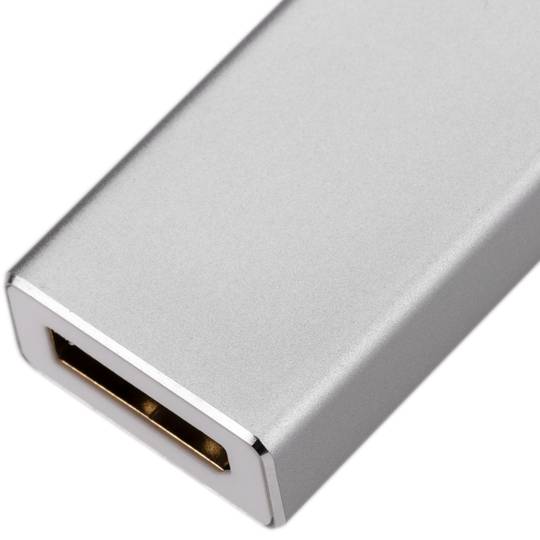 USB 3.1 C Man-vrouw DisplayPort-kabel 4K Ultra HD 60Hz 10cm video-omzetter