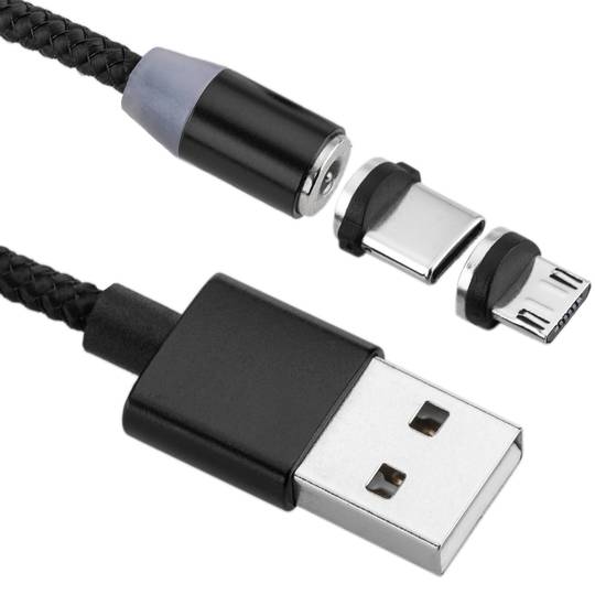 1 USB C Male to Female Extension Cord C Cable Extender USB 3 2pcs 1 Meter Type Mobile Phone Accessories Black