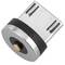 Magnetic micro USB type USB connector