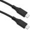 Cabo USB 3.2 Gen 2x2 20 Gb / s 1M com conectores USB 3.1 Gen 1 Tipo C macho para macho