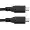 Cabo USB 3.2 Gen 2x2 20 Gb / s 1M com conectores USB 3.1 Gen 1 Tipo C macho para macho