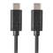 Kabel Lanberg USB 2.0 CA-CMCM-10CU-0005-BK USB C męski na USB C męski 0,5 m czarny