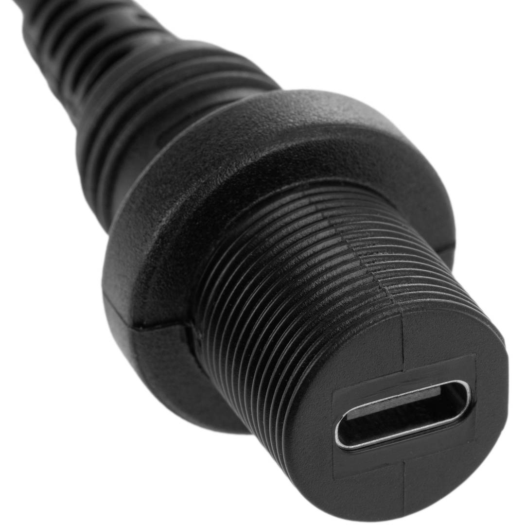 Cable extensión USB tipo C para empotrar