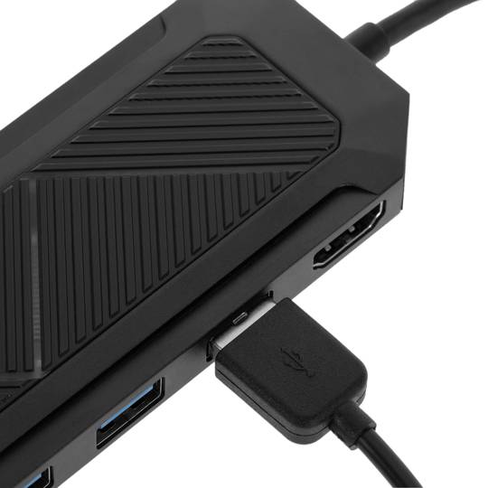 USB-C naar 3xUSB-A, USB-C PD, HDMI, RJ45, TF, SD en Audio Converter.