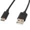 Câble USB Lanberg CA-USBO-10CC-0018-BK USB A 2.0 mâle vers USB C mâle 1,8 m noir