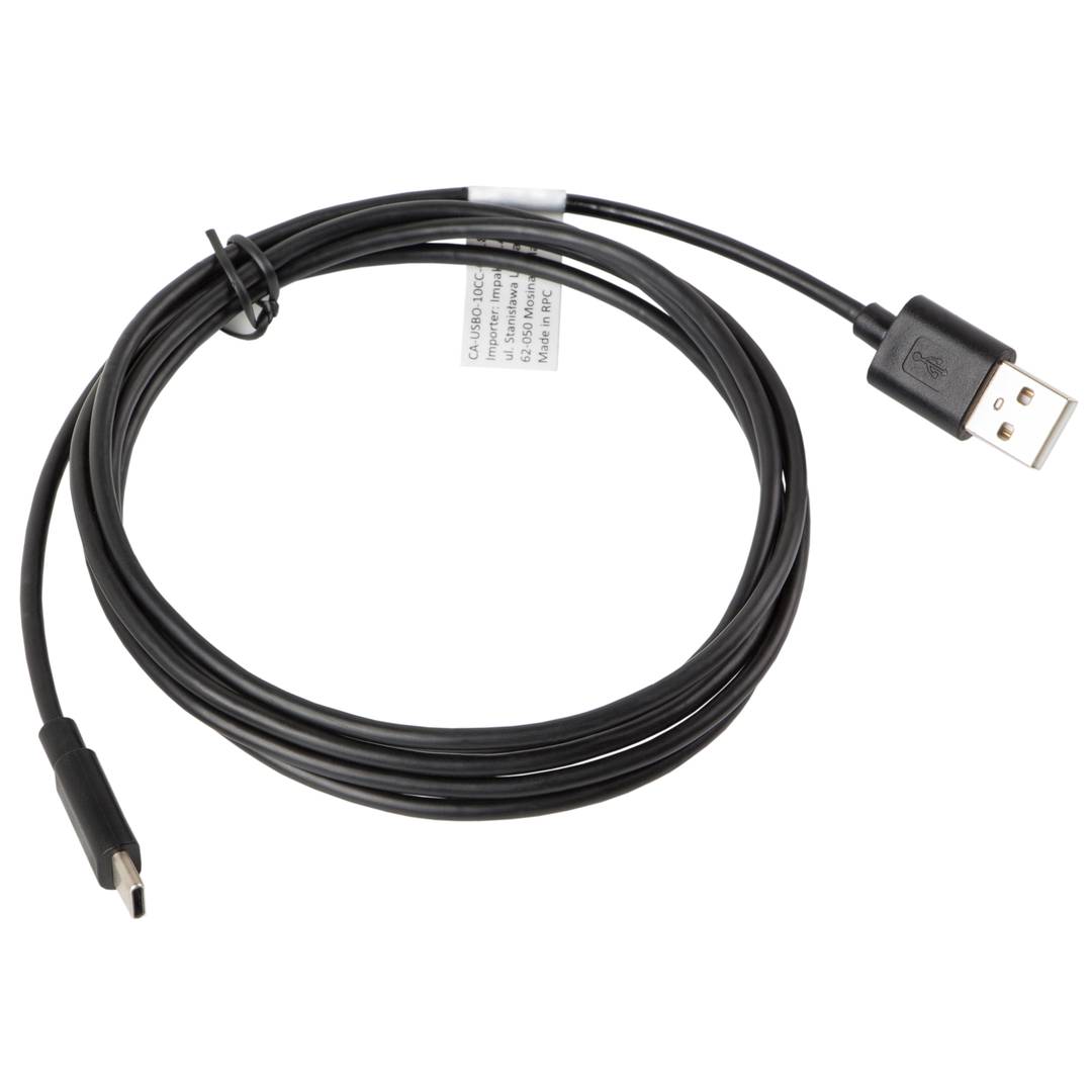 Câble USB Lanberg CA-USBO-10CC-0018-BK USB A 2.0 mâle vers USB C mâle 1,8 m noir