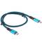 Lanberg USB C to USB C cable 0.5 m with USB 4 Gen 2x2 technology black color CA-CMCM-45CU-0005-BK