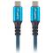 Cable USB C a USB C de 1,2m Lanberg amb tecnologia USB4 Gen 2x2 color negre CA-CMCM-45CU-0012-BK