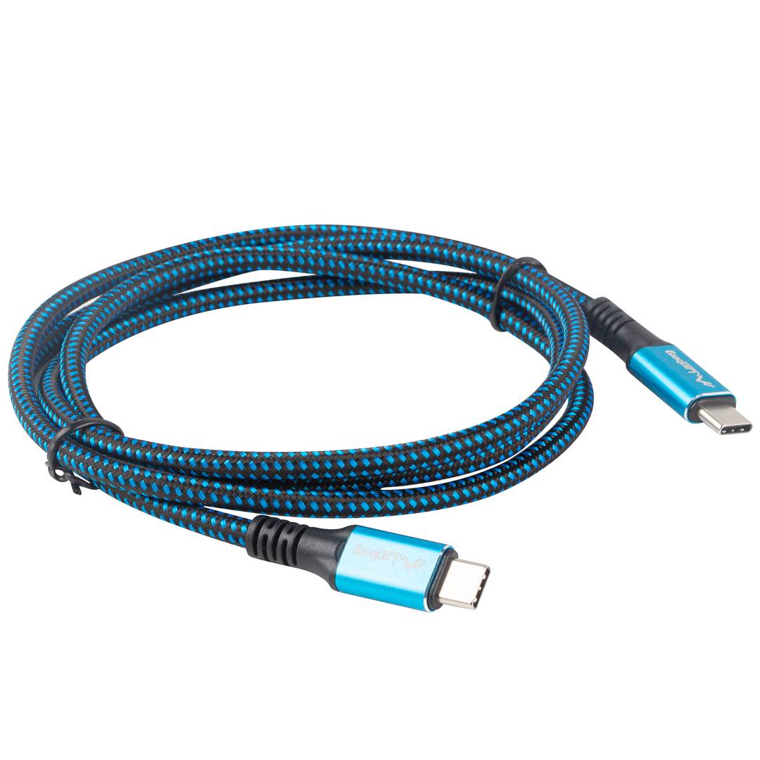 Cable USB C a USB C de 1,2m Lanberg amb tecnologia USB4 Gen 2x2 color negre CA-CMCM-45CU-0012-BK