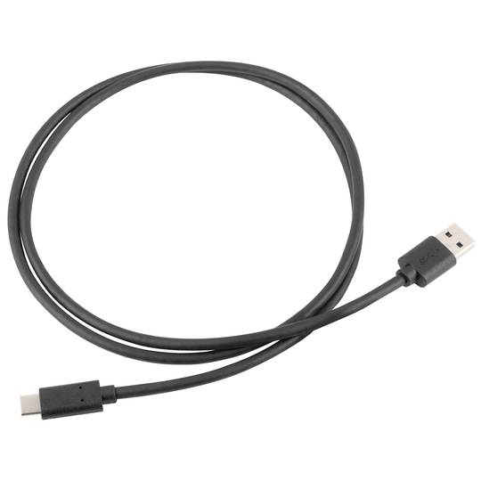 Cable USB A a USB C 3.2 Gen 1 (3.1 Gen 1) 1 metre negre de Lanberg CA-USBO-31CU-0010-BK