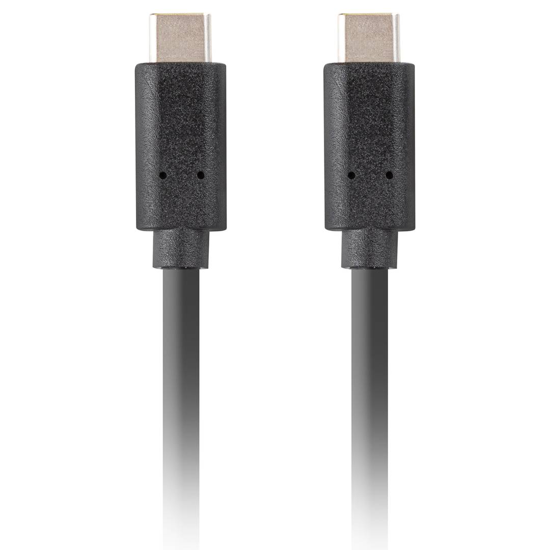 Lanberg 1 Meter USB C auf USB 3.2 Gen 2 (3.1 Gen 2) Kabel schwarz CA-CMCM-32CU-0010-BK